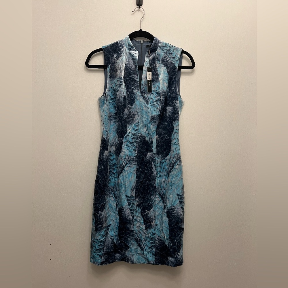 T Tahari Aberdeena Velour Dress NWT
